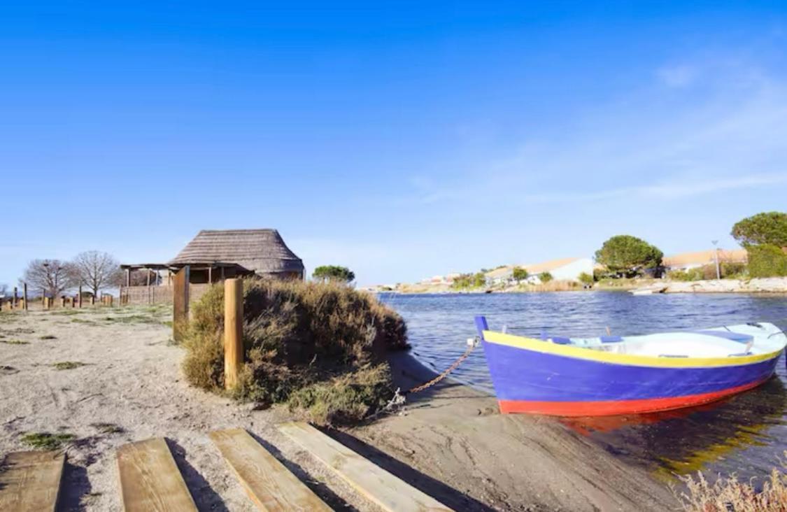 Vila Belle Marina En Bord D'Etang Le Barcarès Exteriér fotografie